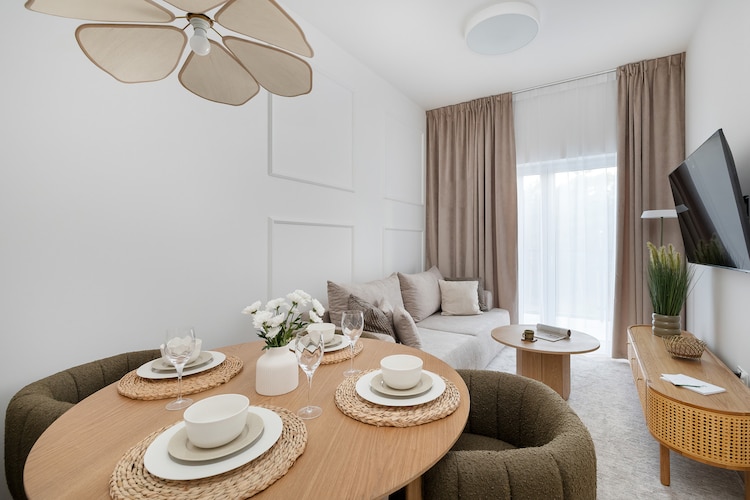 Apartament Powstańców WLKP 16E-25 Pobierowo-Woonkamer