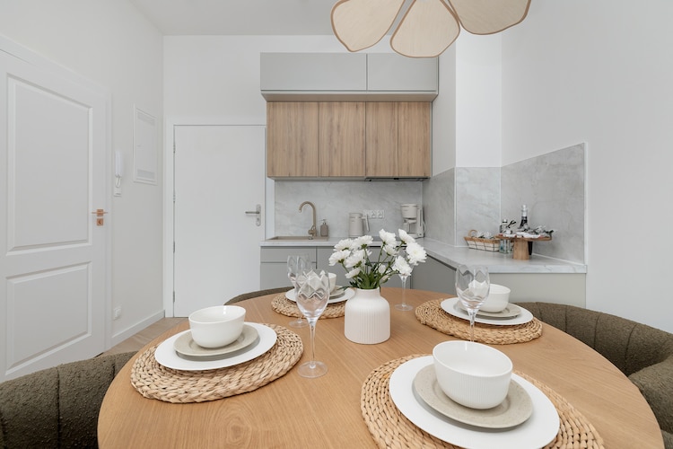 Apartament Powstańców WLKP 16E-25 Pobierowo-Woonkamer