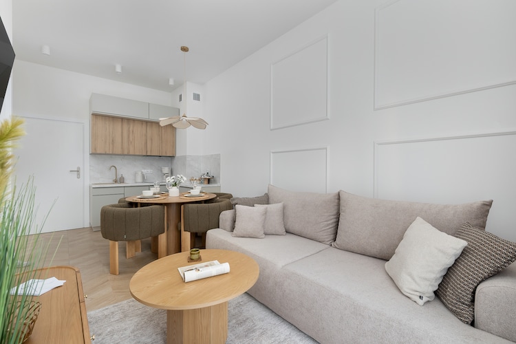Apartament Powstańców WLKP 16E-25 Pobierowo-Woonkamer