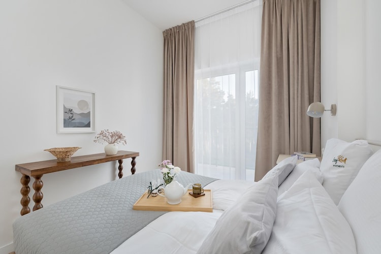 Apartament Powstańców WLKP 16E-25 Pobierowo-Slaapkamer
