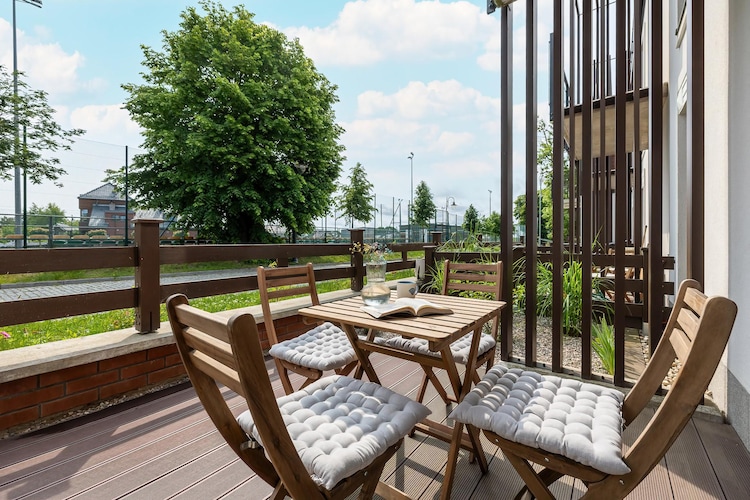 Apartament Pałacowa 4-4 Trzęsacz-Terrace balcony