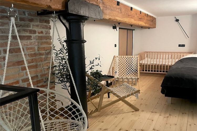 Komfortowy apartament Loft w Łodzi-Bedroom