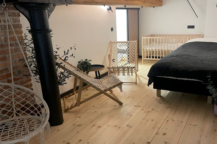 Komfortowy apartament Loft w Łodzi-Bedroom