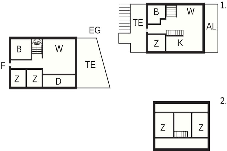 Maison de vacances pour 8 a Urangsvåg-Plan d'étage