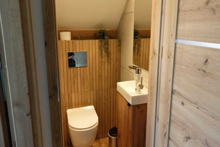 Nowy dom wakacyjny dla 7 osób Lędzin-Badkamer