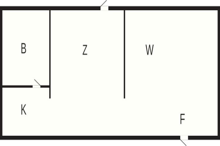 4 person holiday home in DEGEBERGA-Floor plan