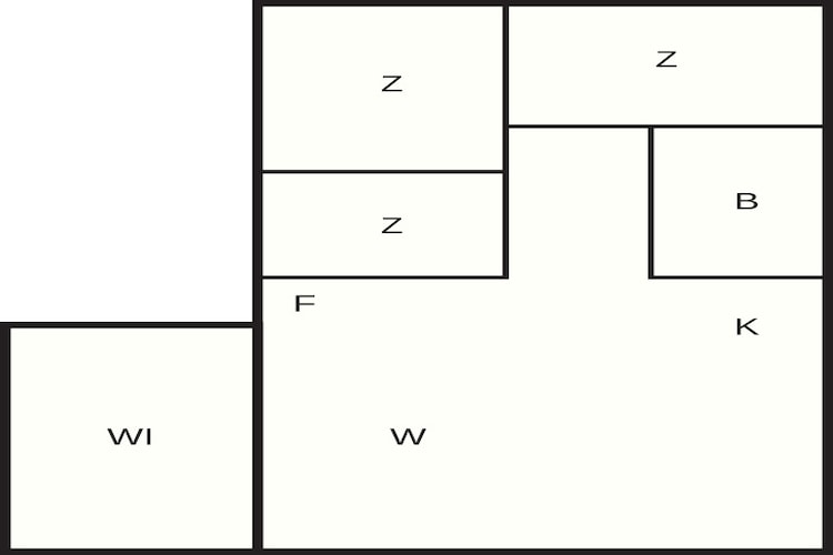 6 Personen vakantie huis in Løkken-Plattegrond