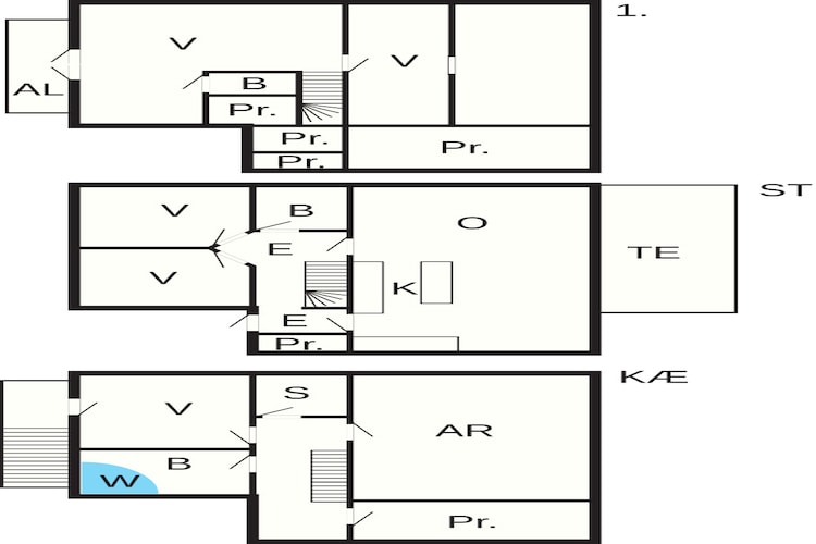 5 star holiday home in Fårvang-Floor plan