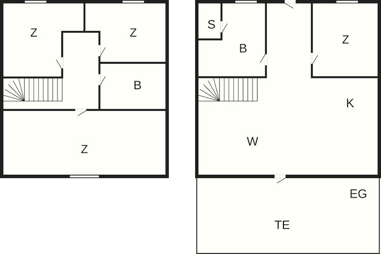 6 Personen vakantie huis in Sørbøvåg-Plattegrond
