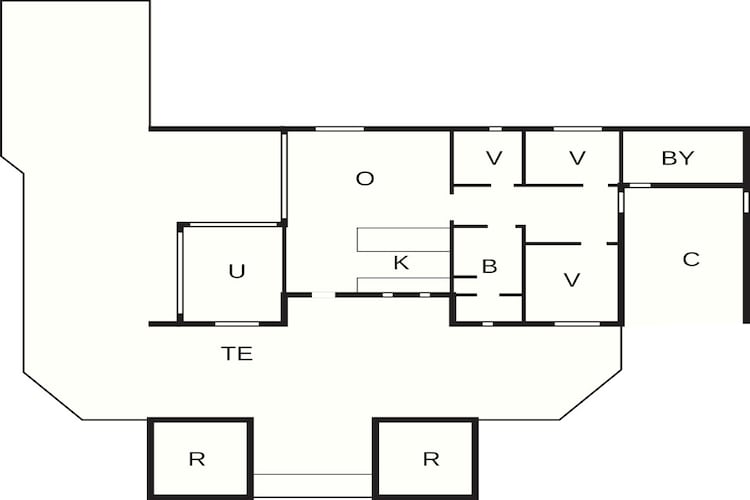 4 Sterne Ferienhaus in Karrebæksminde-Grundriss