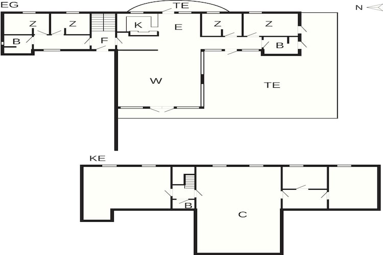 Family-Friendly House with Sauna-Floor plan