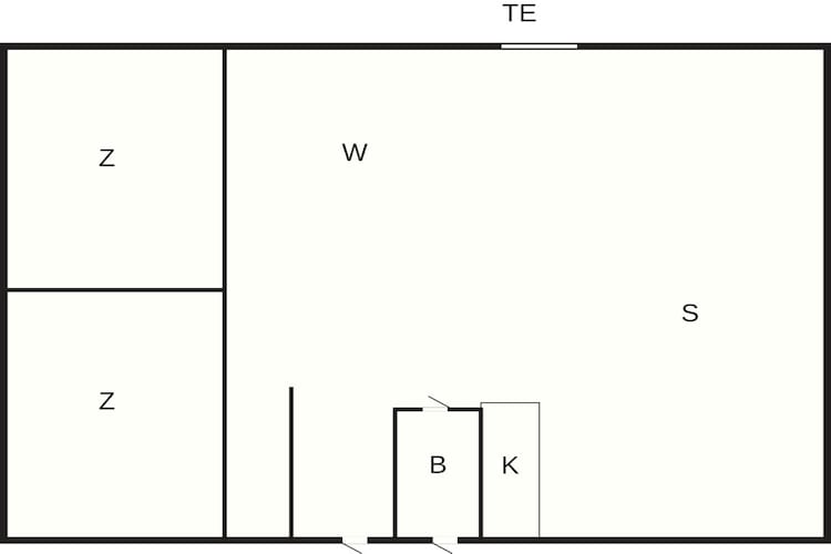 4 etoiles maison de vacances a Hornbæk-Plan