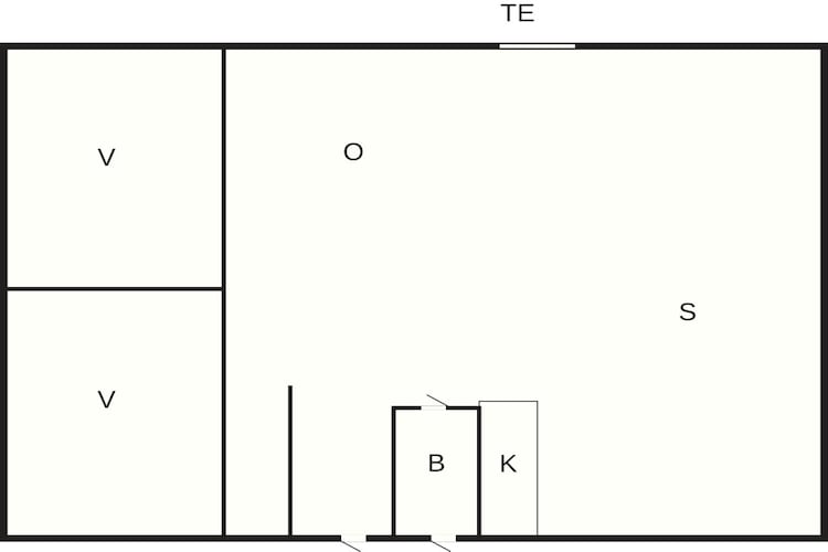 4 etoiles maison de vacances a Hornbæk-Plan