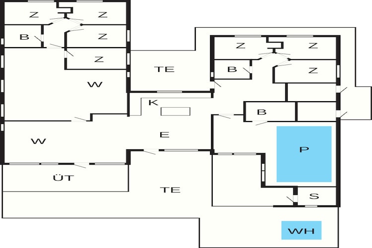 5 etoiles maison de vacances a Bogense - Plan