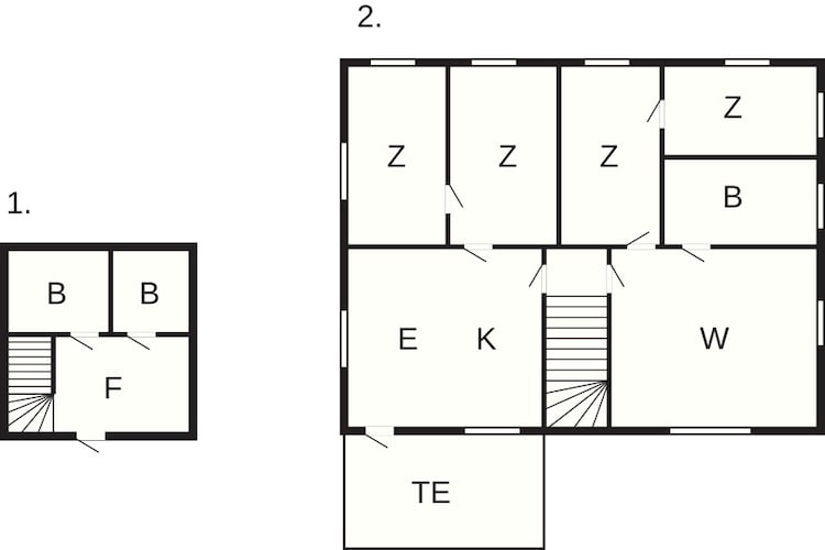 8 Personen vakantie huis in Mølnarodden-Plattegrond