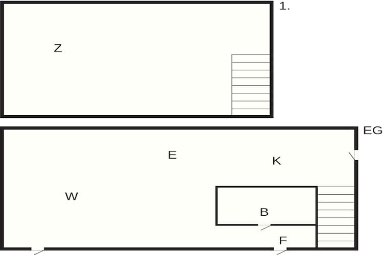 4 Sterne Ferienhaus in oxie - Grundriss
