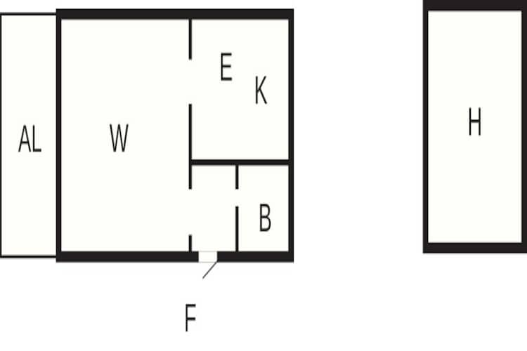 Natuurretraite op de boerderij in Berga-Plattegrond