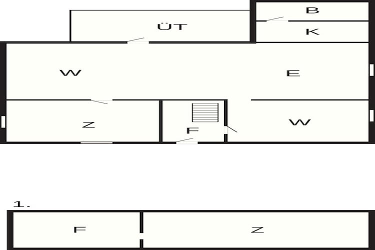 6 Personen vakantie huis in Gedser-Plattegrond