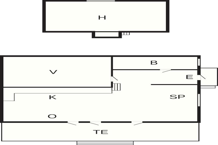 4 sterren vakantie huis in SÖLVESBORG-Plattegrond