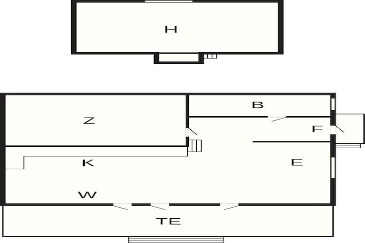4 sterren vakantie huis in SÖLVESBORG-Plattegrond