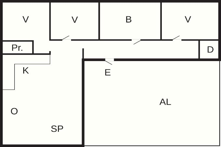 5 star holiday home in YSTAD-Floor plan