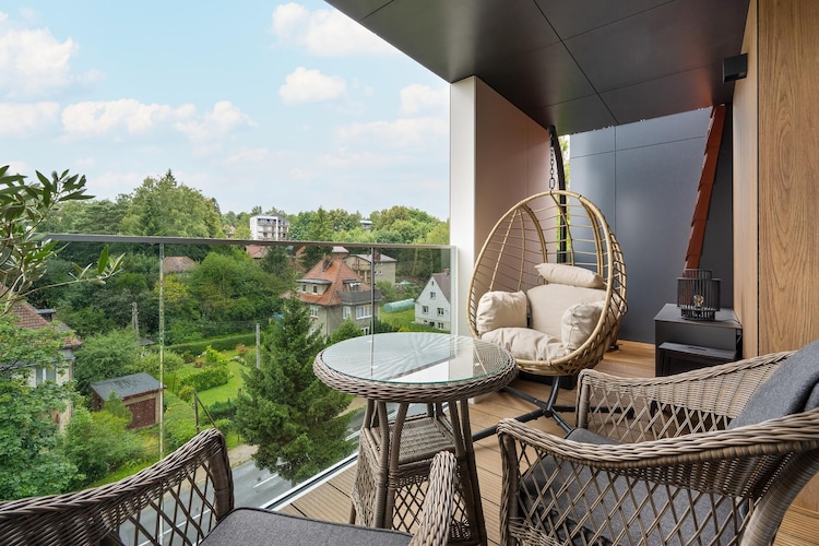 Apartament w Polanicy Zdrojowa 34B - 408-Terrace balcony