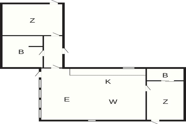 4 sterren vakantie huis in Ansager - Plattegrond
