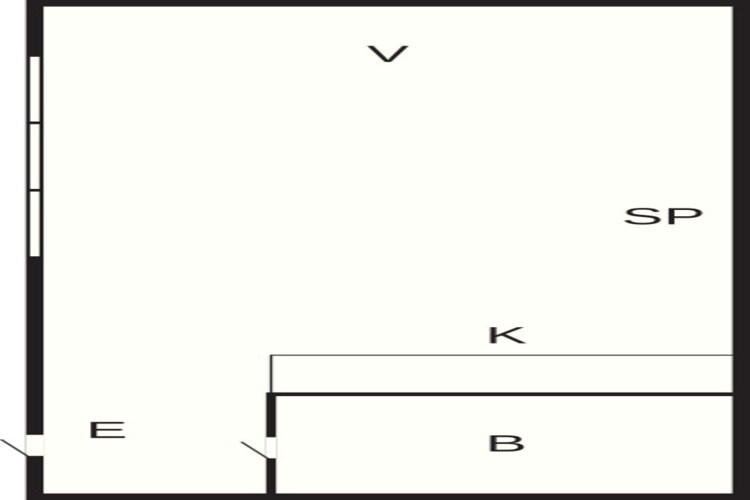 Maison de vacances pour 4 a SÖLVESBORG-Plan