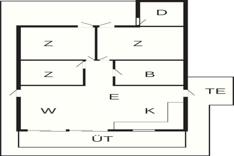 4 sterren vakantie huis in Ringkøbing - Plattegrond