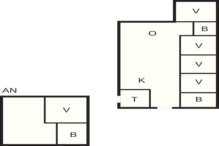 5 Sterne Ferienhaus in Løkken-Grundriss