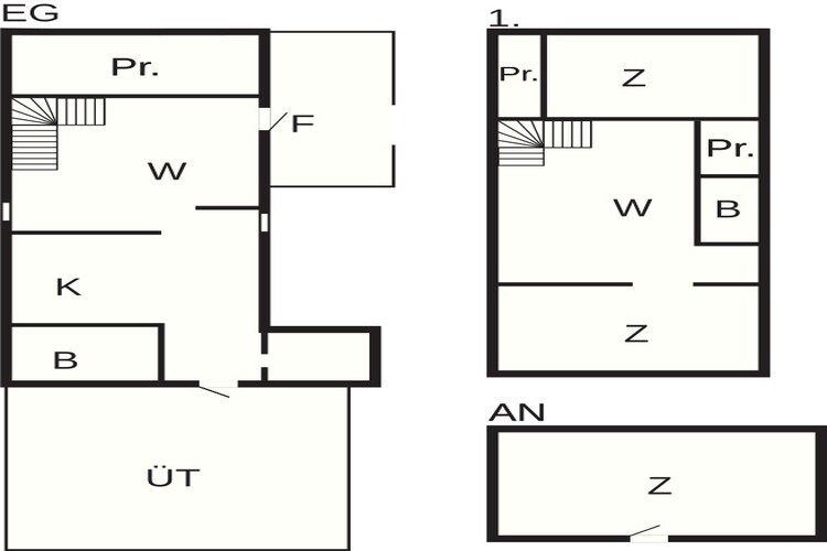 Gezinsvakantiehuis in Dalsland, Zweden - Plattegrond