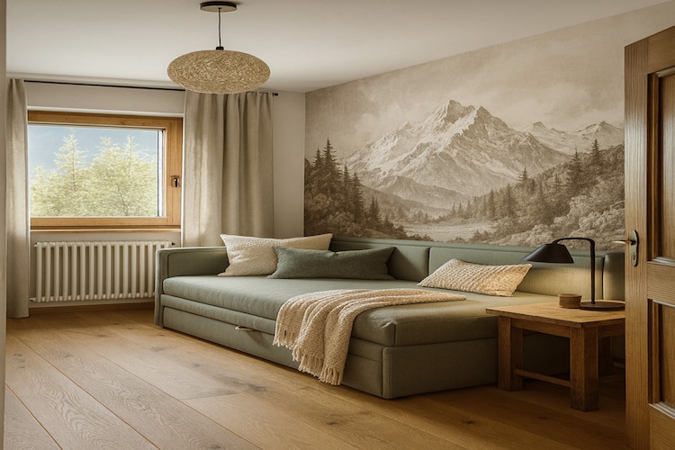 Chalet Berggold-Schlafzimmer