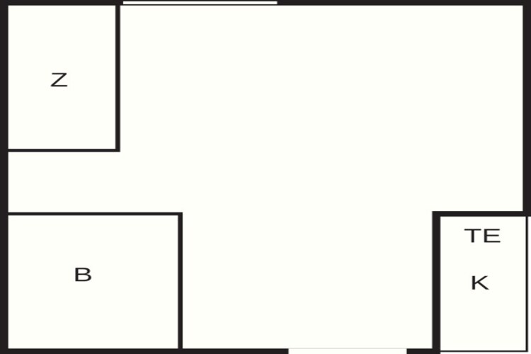 Vakantiehuis voor 2 gasten, Ansager - Plattegrond