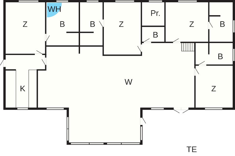 5 sterren vakantie huis in Ansager - Plattegrond