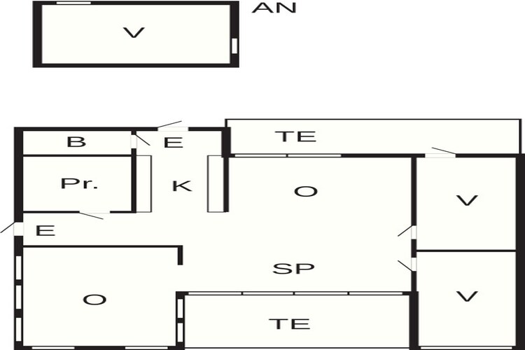 4 etoiles maison de vacances a SÖLVESBORG-Plan
