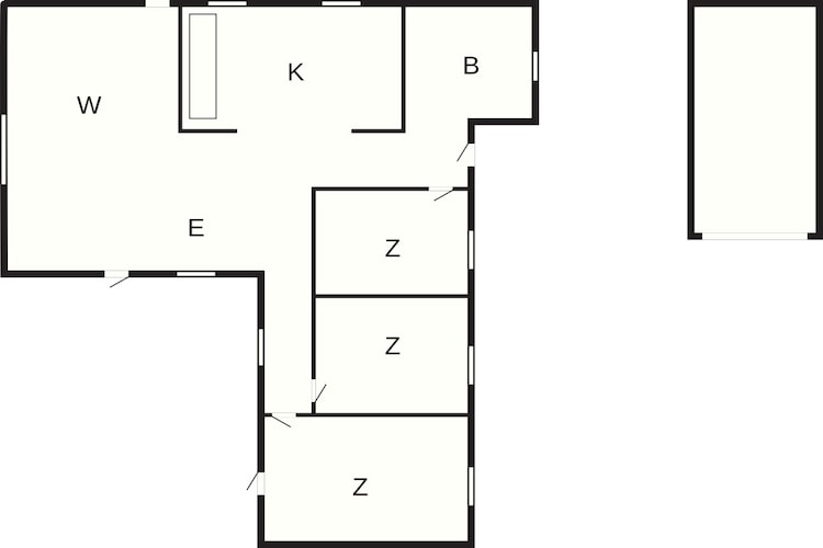 7 Personen vakantie huis in Fjerritslev - Plattegrond
