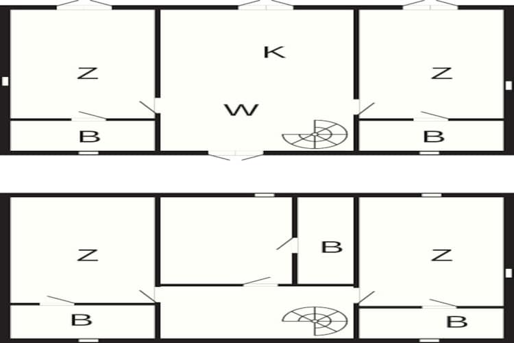 Ruim 4-sterren vakantiehuis in Faaborg - Plattegrond