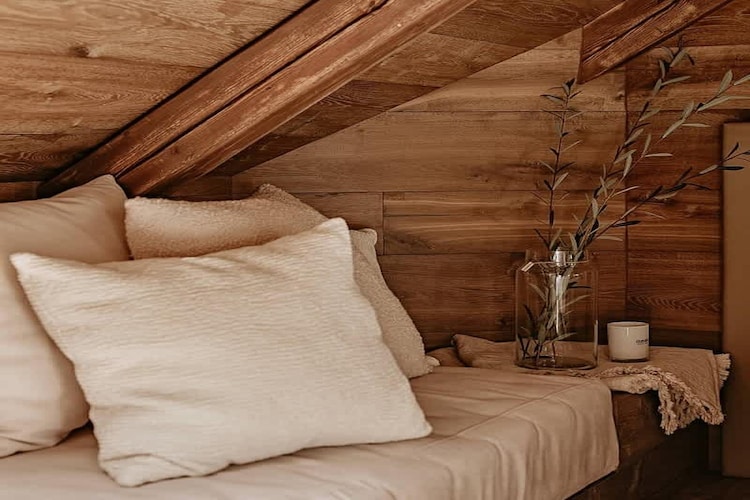 Chalet de luxe jacuzzi et sauna au Lac de Bohinj-Bedroom