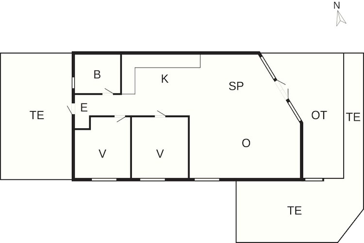 4 sterren vakantie huis in Hejls-Plattegrond