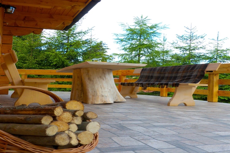 Domek pod Howyzem-Terrasse / balcon