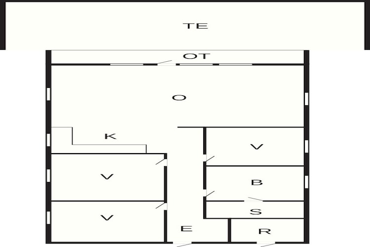 Maison de vacances pour 6 a Hemmet-Plan