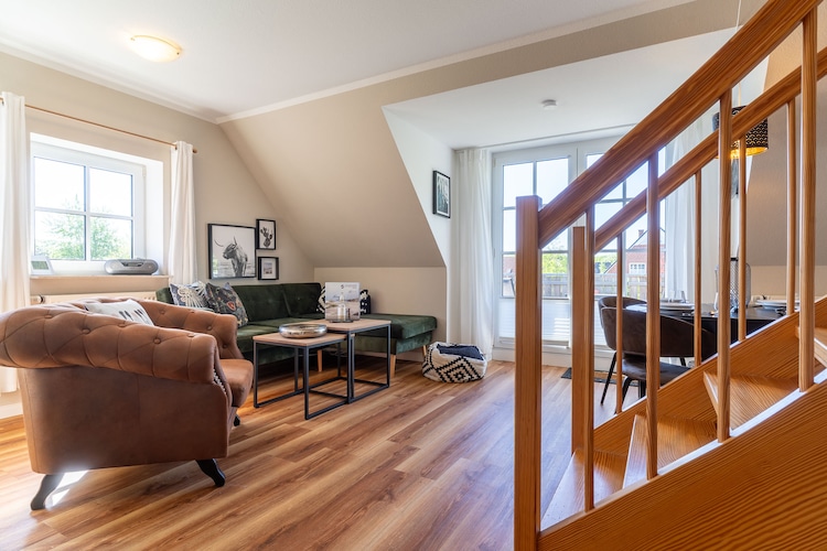 FeWo Möwe-Woonkamer