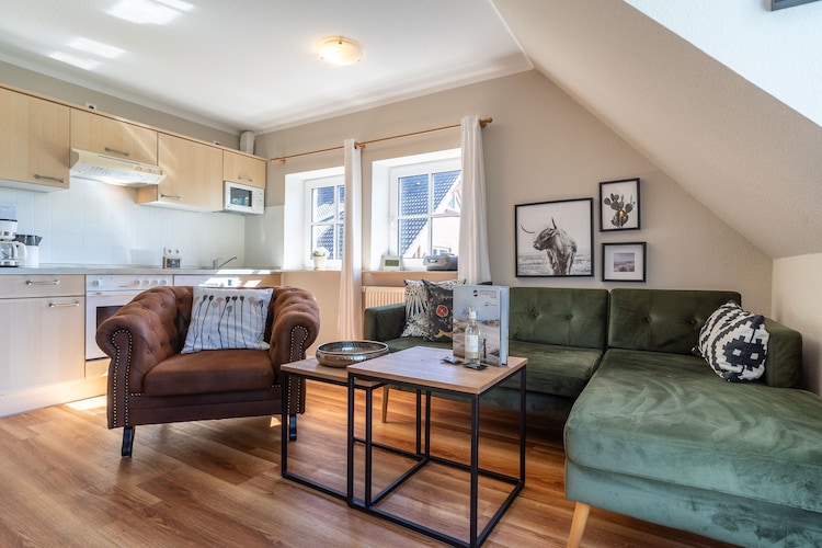 FeWo Möwe-Woonkamer