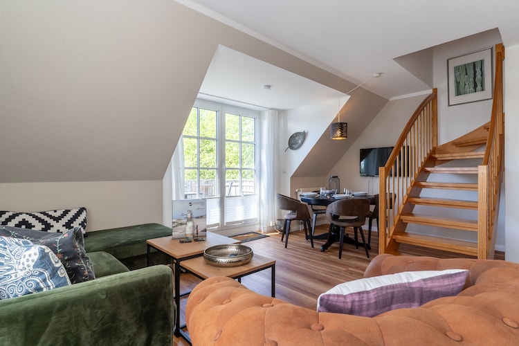 FeWo Möwe-Woonkamer