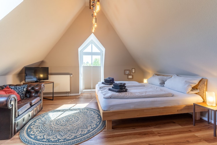 FeWo Möwe-Slaapkamer