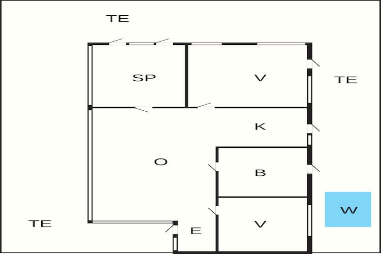 5 etoiles maison de vacances a Skummeslövsstrand-Plan