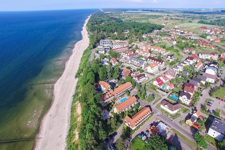 Domki wakacyjne Rewal-Gebieden zomer 1km