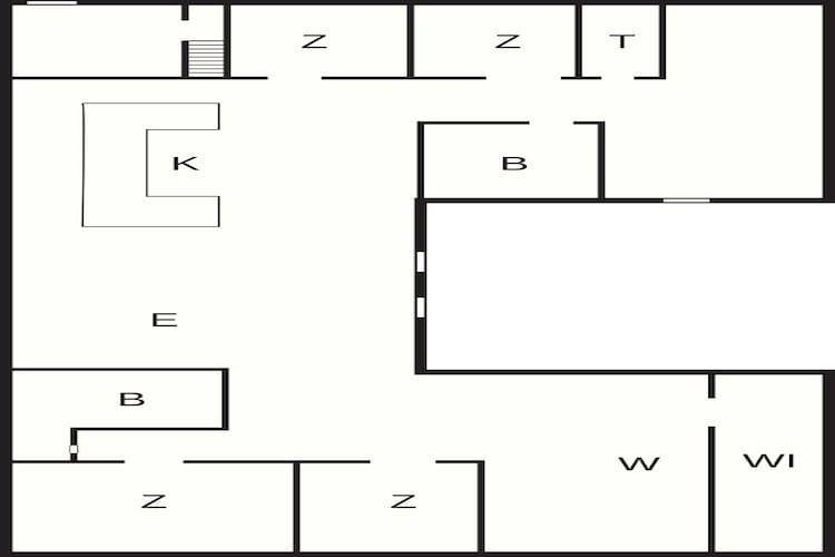 5 sterren vakantie huis in Blokhus - Plattegrond