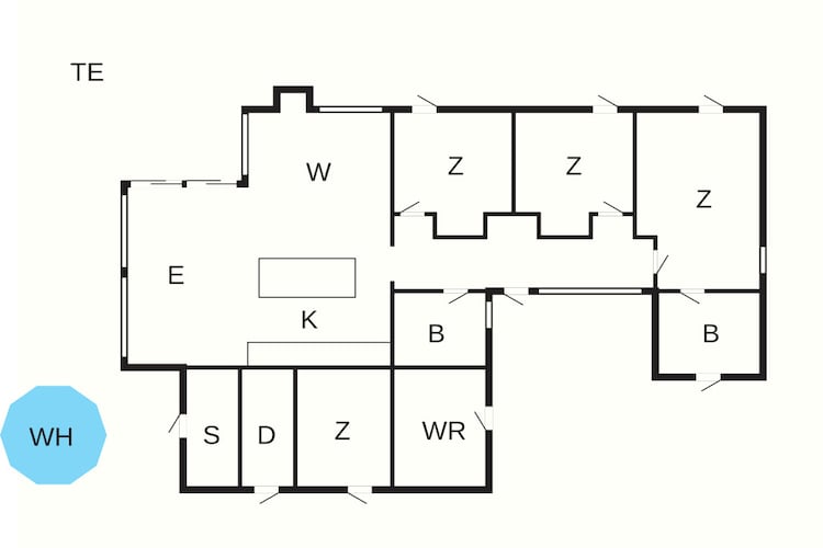 5 sterren vakantie huis in Aabenraa - Plattegrond