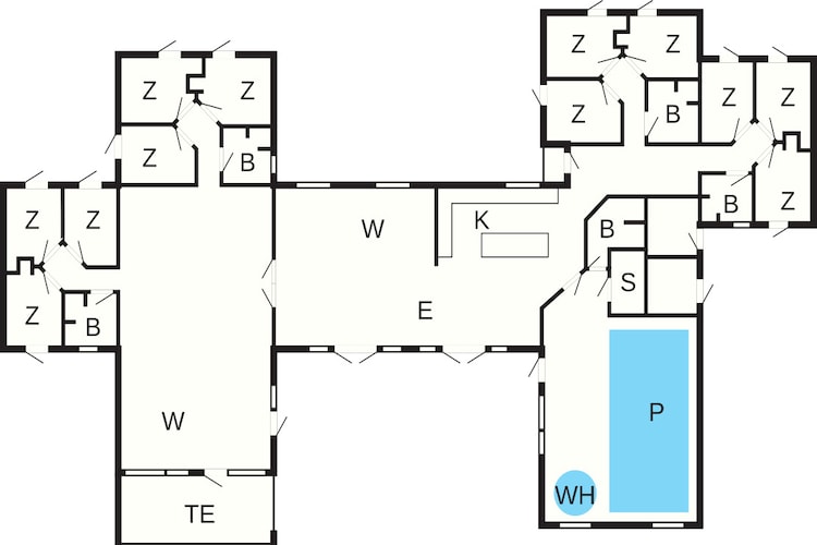 5 etoiles maison de vacances a Glesborg - Plan